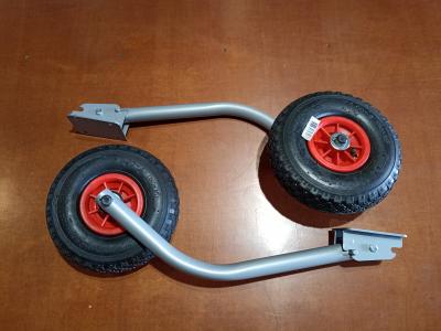 Транцевые колеса стальные откидные для НДНД Транцевые колеса стальные откидные для НДНД