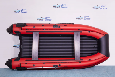 Лодка ПВХ Kitt Boats 410 НДНД фальшборт моторная Лодка ПВХ Kitt Boats 410 НДНД фальшборт моторная