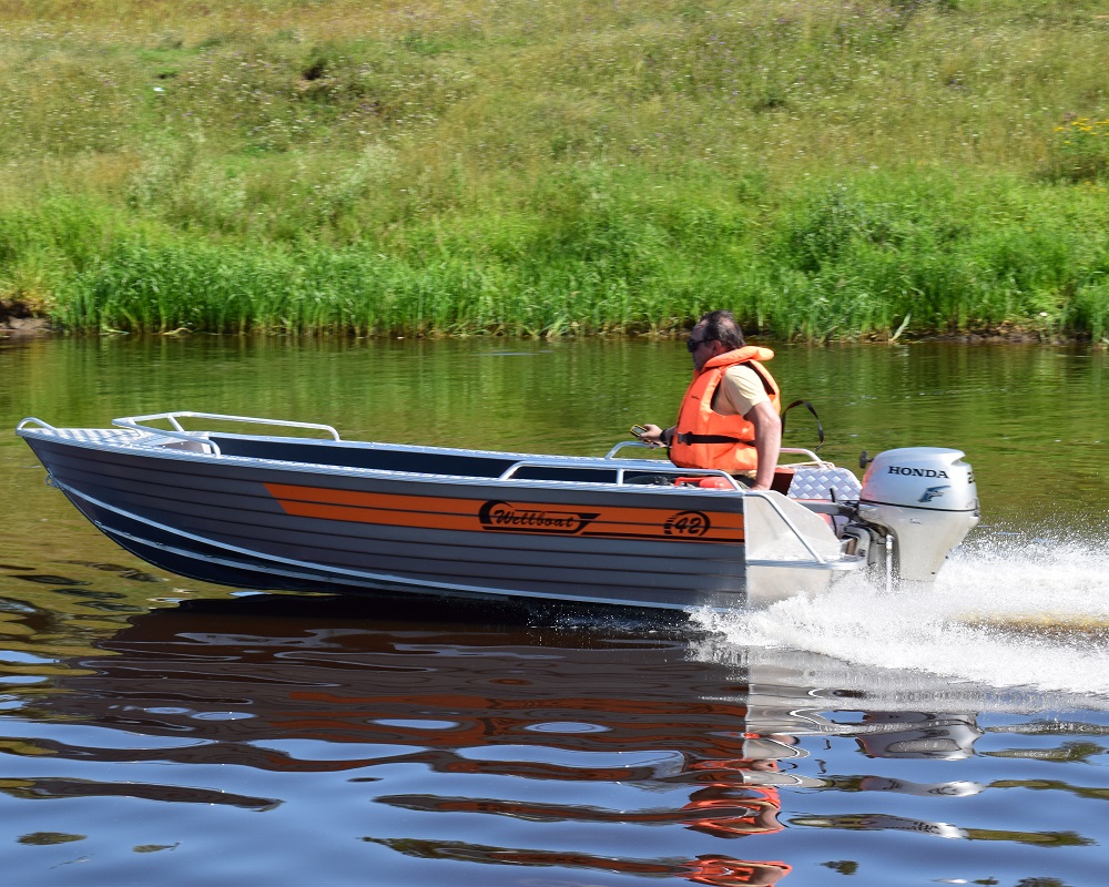 Wellboat-42NexT румпельное управление